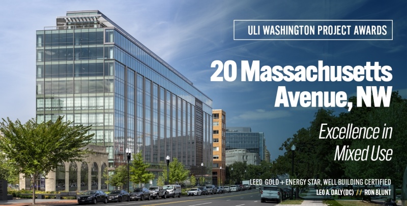 20 Mass ULI Washington Project Award Excellence in Mixed Use