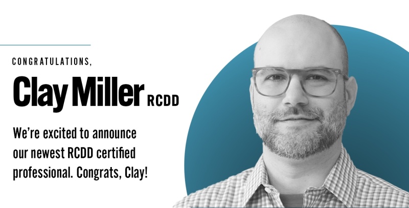 Clay Miller RCDD Announcement