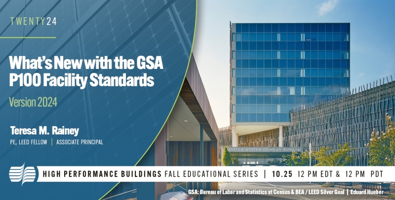 GSA P100 Facility Standards presentation