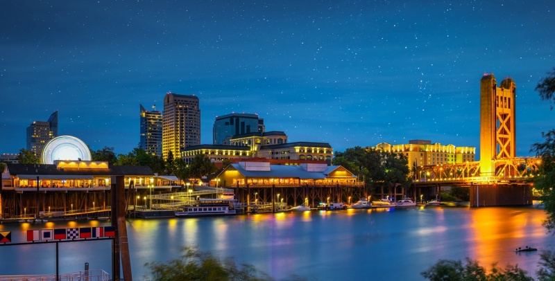 Sacramento skyline
